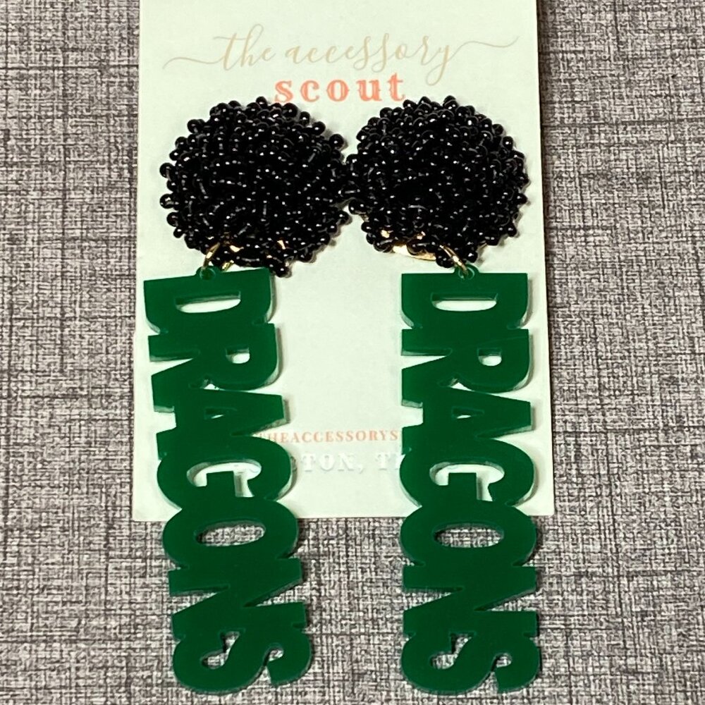 Minnesota State–Moorhead Dragons Earrings